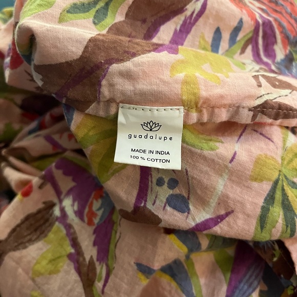 Guadalupe Momposina Raven Peach Dress off-the-shoulder - Picture 12 of 16